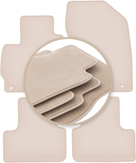 PREMIUM beige vloermatten voor: Peugeot 4008 crossover 2012-2017