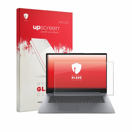 upscreen - Screenprotector voor Lenovo V17 G7 - Folie Beschermfolie Beschermglas transparant