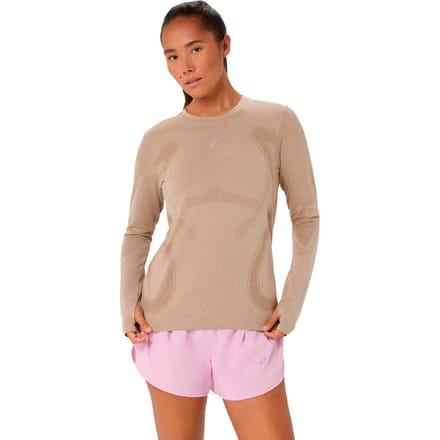 Asics Road Seamless LS Top Dames Hardloopshirt lange mouw