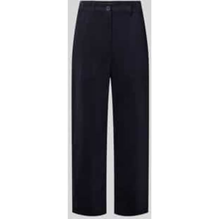 straight fit broek van katoenmix