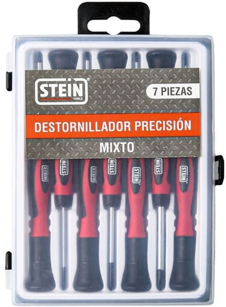 Precisieschroevendraaierset – 7-delig – magnetische punten