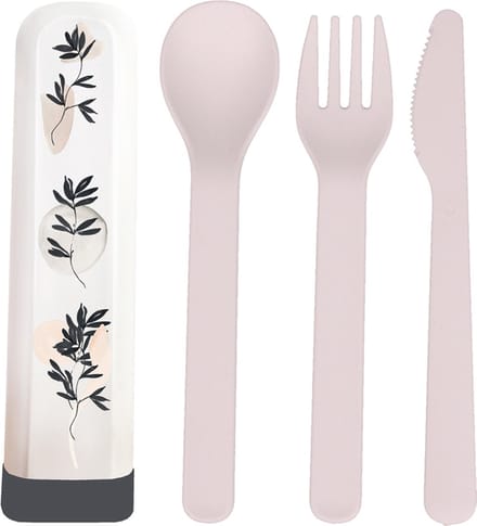 BioLoco PLA bestekset ink leaves - 16cm