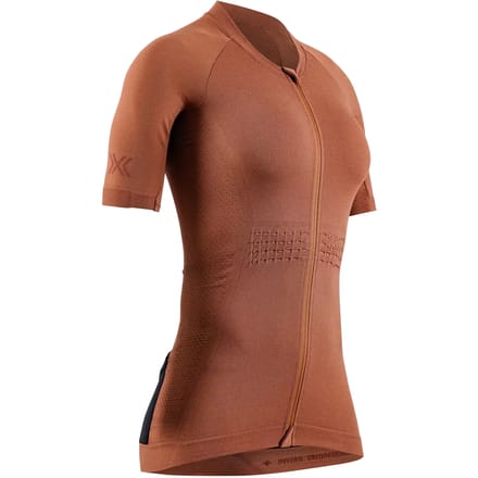 X-Bionic Xceed Ride Fietsshirt Korte Mouw Dames Dusty Rose/Dark Dusty Rose - L