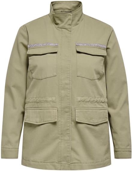 ONLY CARMAKOMA - CARELENA DECO JACKET CC OTW - Meisjes - Gewatteerde jassen