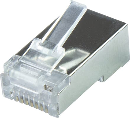 CAT6a modulair plug RJ45 - STP 50 stuks - Kabelverbinder - Kabel Connector