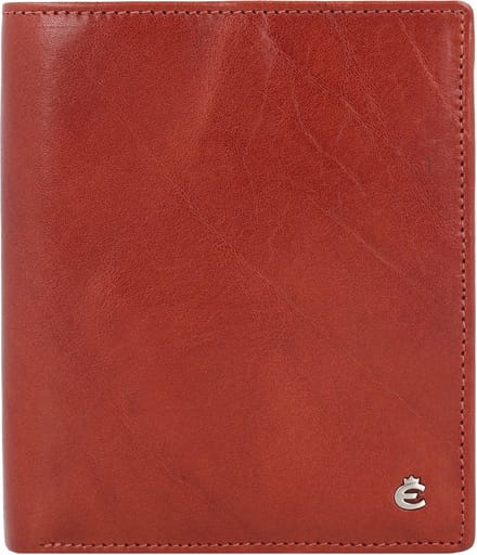 Esquire Portemonnee Toscana RFID Trifold Wallet Brown Bruine