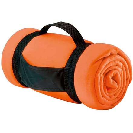 SOLS Stavenger Plaid Deken van Fleece (Helder oranje)