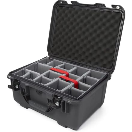 Nanuk 933 Case with padded divider - Graphite - Waterdichte koffer
