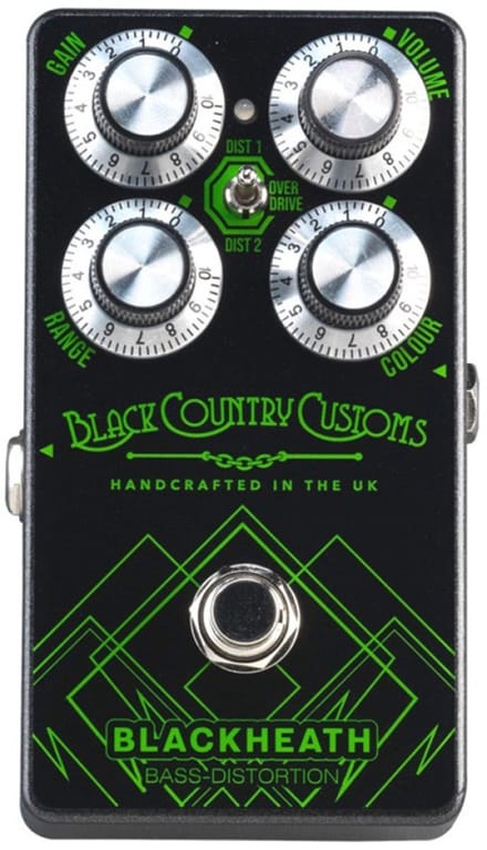 Laney Black Country Customs Blackheath Tri-Mode Bass Distortion effectpedaal