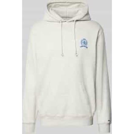 Regular fit hoodie van katoenmix