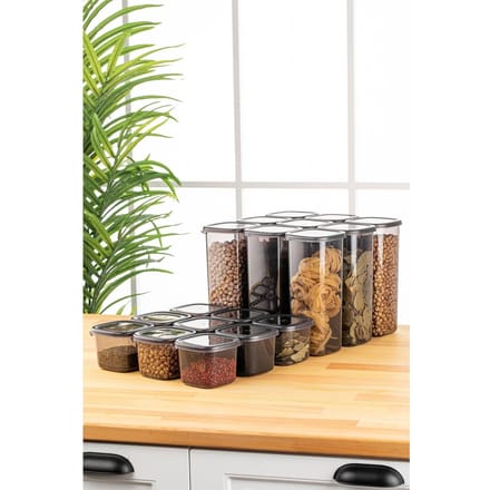 Set van 18 bewaarbakjes Dale 15.75L | Hermia