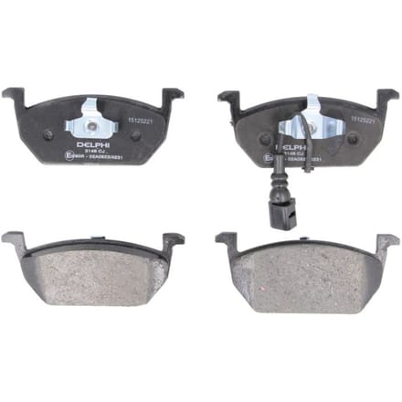 Remblokset DELPHI LP3146, voor