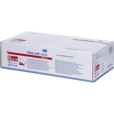 Hartmann Peha-Soft Nitrile White XL 942209 180 Handschoenen