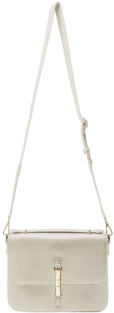 SEIDENFELT MANUFAKTUR Schoudertas Loviisa Handbag Cream Crème