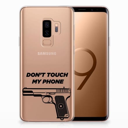 Samsung Galaxy S9 Plus Silicone-hoesje Pistol DTMP