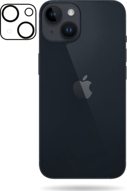 Mobilize Screenprotector geschikt voor Apple iPhone 14 Glazen | Mobilize Camera Protector - Case Friendly
