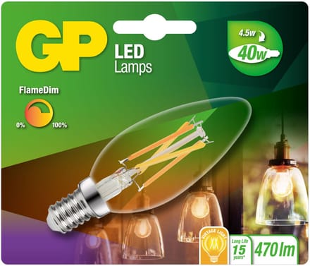 GP Lighting Gp Led Candle Fila. Fd 4w E14