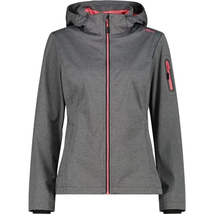 Dames softshell waterdichte jas met capuchon CMP