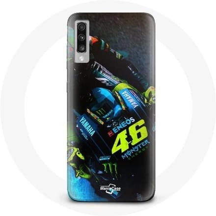 Case voor Samsung Galaxy A50 Valentino Rossi Moto GP-coureur