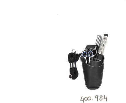 Kapperstas - Kappersetui - Gereedschapstas - Gereedschaptas - Zwart - Riem