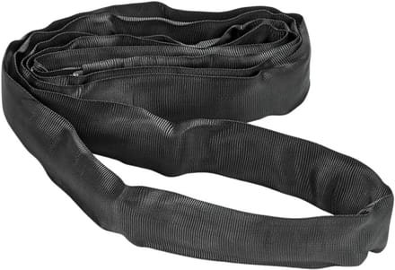 Ronde Hefband 3 Meter Draagkracht 2000 kg Eindeloos Polyester Kraan Zwart