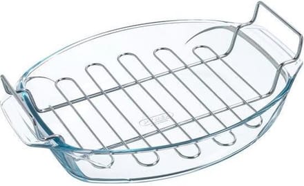 Ovenschaal Pyrex Irresistible Transparant Glas (39 x 27 cm)