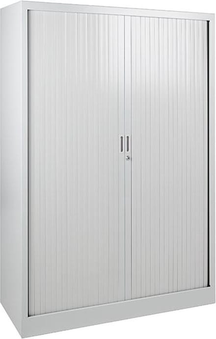 Stalen roldeurkast 160x120x43cm Licht grijs