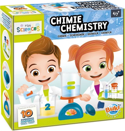 Buki - Mini Sciences - Je Eerste Scheikunde Set - Experimenten - Wetenschappen