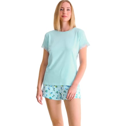 Setjes Lisca Pyjamashort t-shirt BLOOMY Cheek