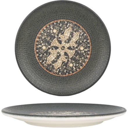 Bonna Dessertbord - Mesopotamia - Porselein - 17 cm - set van 6