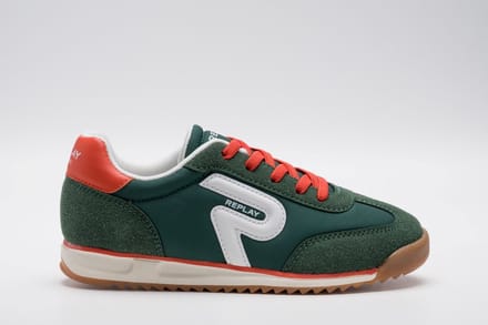 Replay - Yard Jr Boy - Jongens - Sneaker - Groen - Maat 35