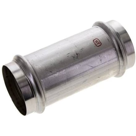 Perskoppeling - 54mm Persmof - RVS Lang