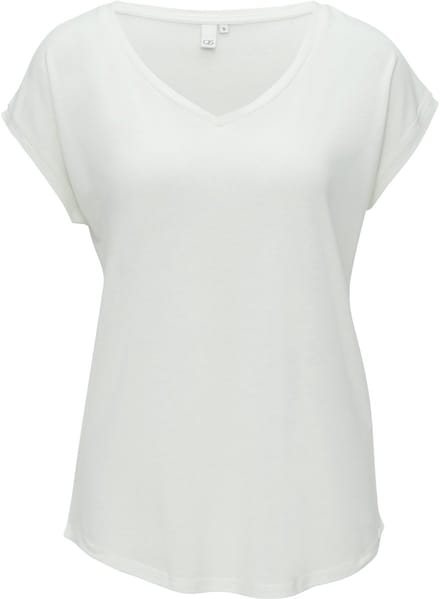 Q/S designed by - T-shirt - Maat XXL - Vrouwen - Khaki - Modal