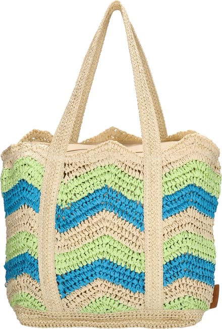 PE Florence Natural Life Shopper - Groen