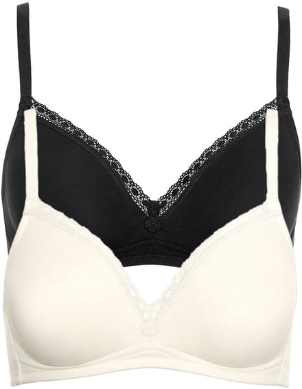 2-pack Zachte BH Ines