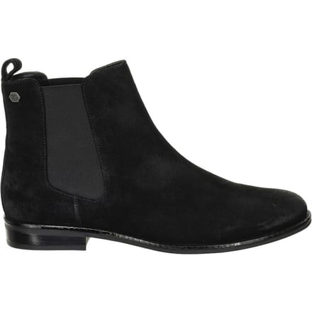 Enkellaarsjes met fluweeleffect en elastiek WF200004A dames