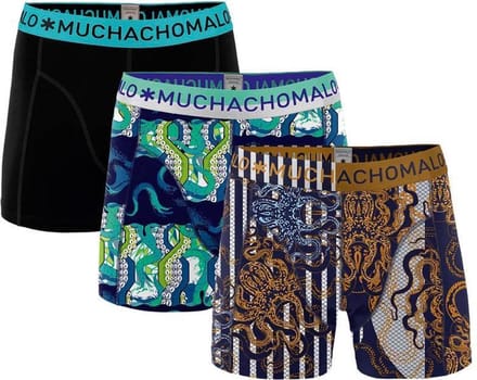 Muchachomalo Boxers Release the Kraken 3-Pack Heren - Multi - M