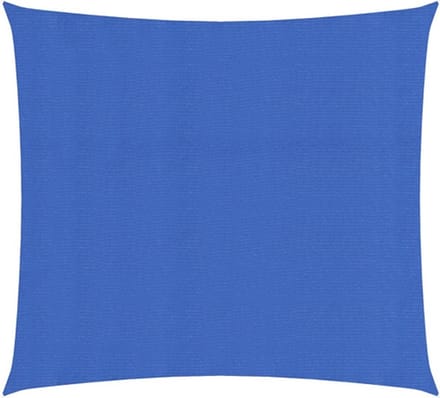 vidaXL - Zonnezeil - 160 - g/m² - 2x2 - m - HDPE - blauw