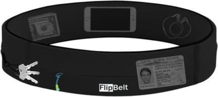 Flipbelt Zipper Zwart - Running belt - Hardloopriem - S
