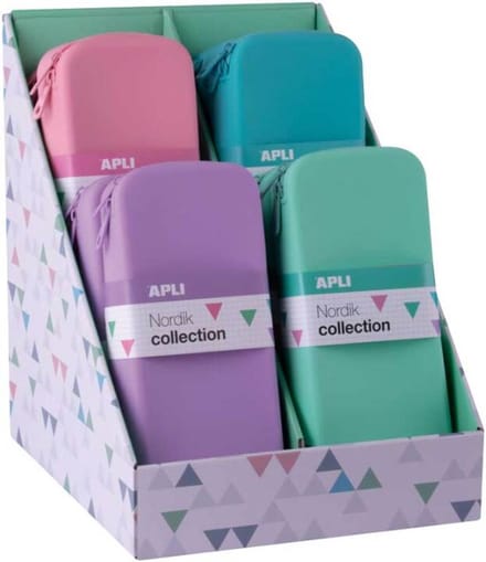Apli Etui Soft Nordic Rechthoek Pastelgroen