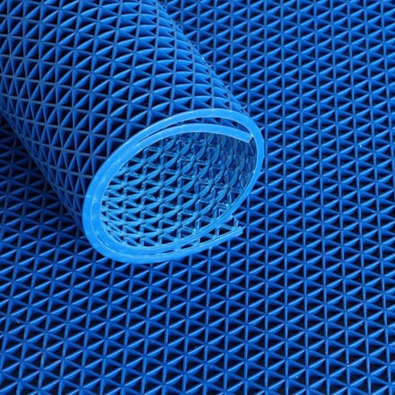 IVOL Ultra Grip Rastermat met ruitstructuur 120 cm Blauw - per strekkende meter