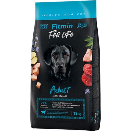 Fitmin Dog for Life Volwassen Groot Ras - 12 kg