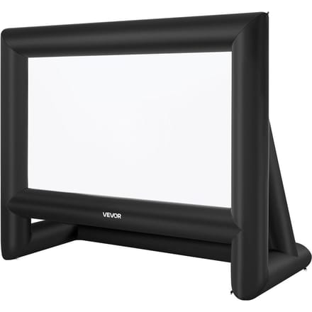 18 ft Opblaasbaar Filmdoek 16:9 600D Filmprojectie met Draagbare Tas