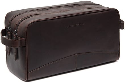 Chesterfield Stefan Leren Toilettas XL - Bruin