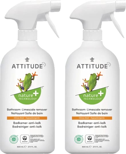ATTITUDE Badkamer Reiniger Anti Kalk Bundel ECO - duurzaam