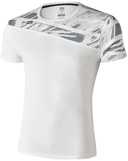 42k Running Nature T-shirt Met Korte Mouwen Wit 2XL Man