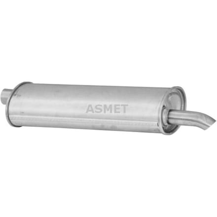 Geluiddemper achter ASMET 05.069