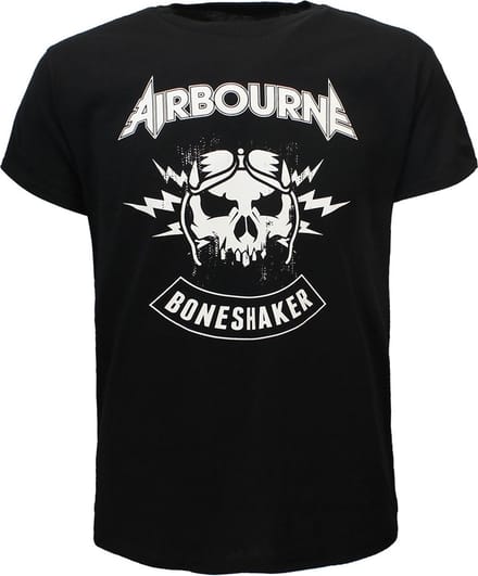 Airbourne Rock and Roll Boneshaker T-Shirt - Officiële Merchandise - M