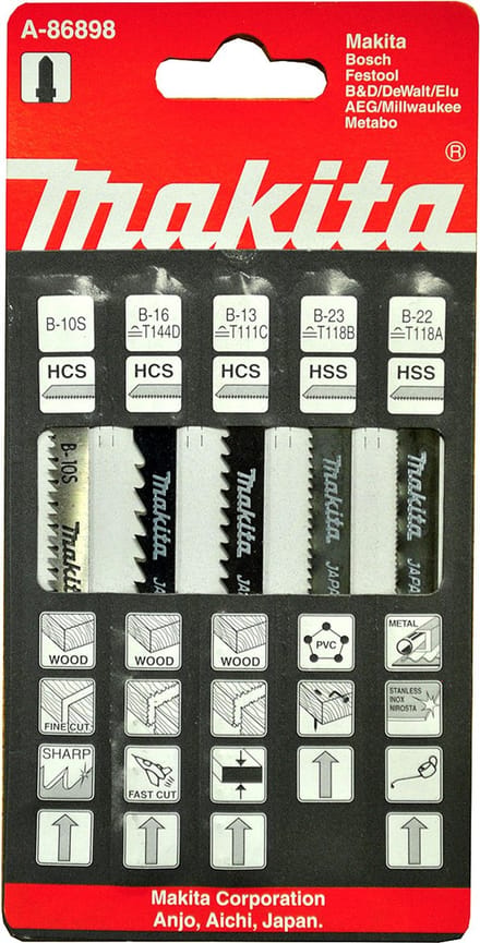 Mkt Decoupeerzaagblad assorti