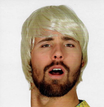 Herenpruik Carlo blond